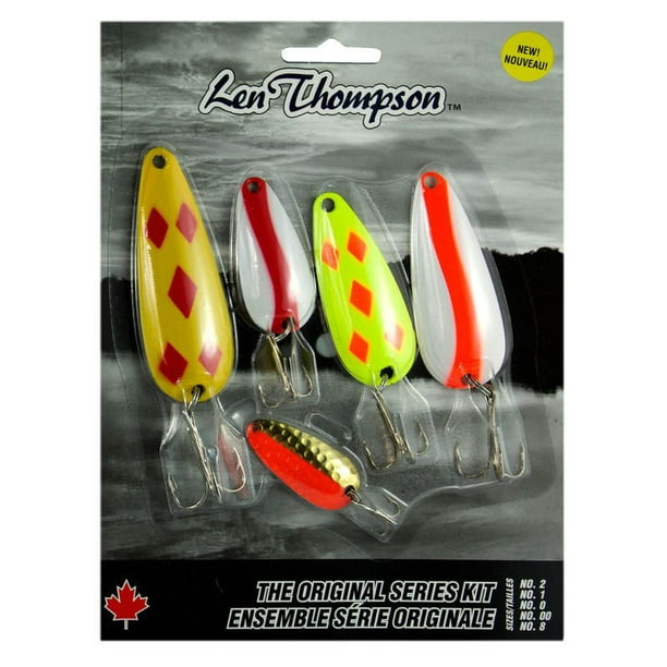 Len Thompson 5-Piece Essentials Lure Kit - Original Series, Traditional,  reliable and proven paint patterns 