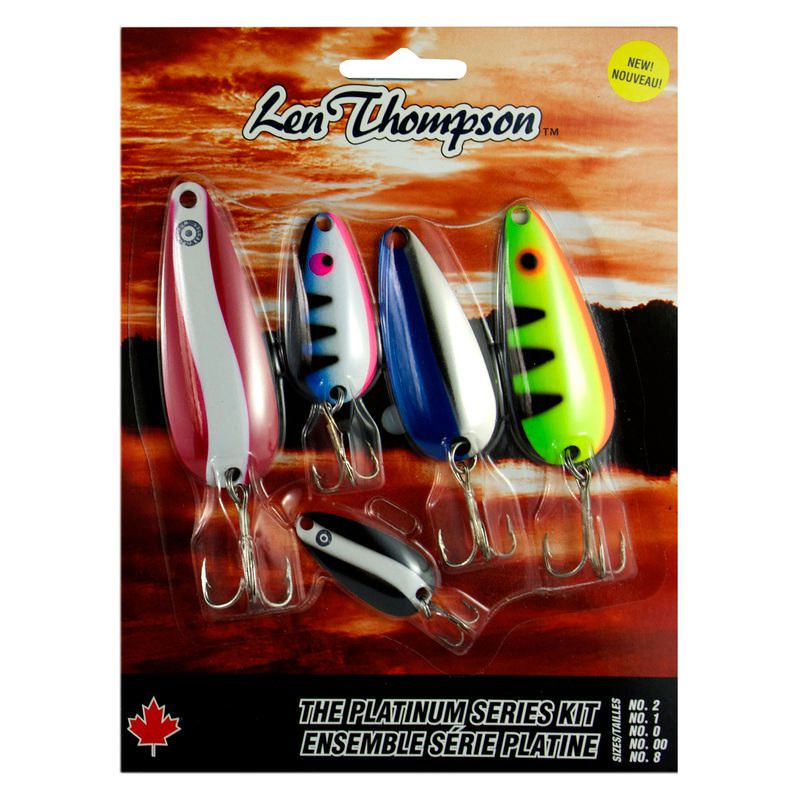Len Thompson 5-Piece Lure Kit - Platinum Series, More modern and more  premium paint patterns 