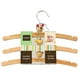 Kushies Cintres en bois pour bébé - paquet de 3 – image 1 sur 1