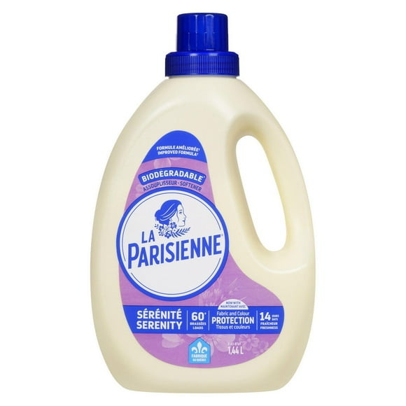 La Parisienne Fabric Softener SERENITY1.44L 60 wash loads.