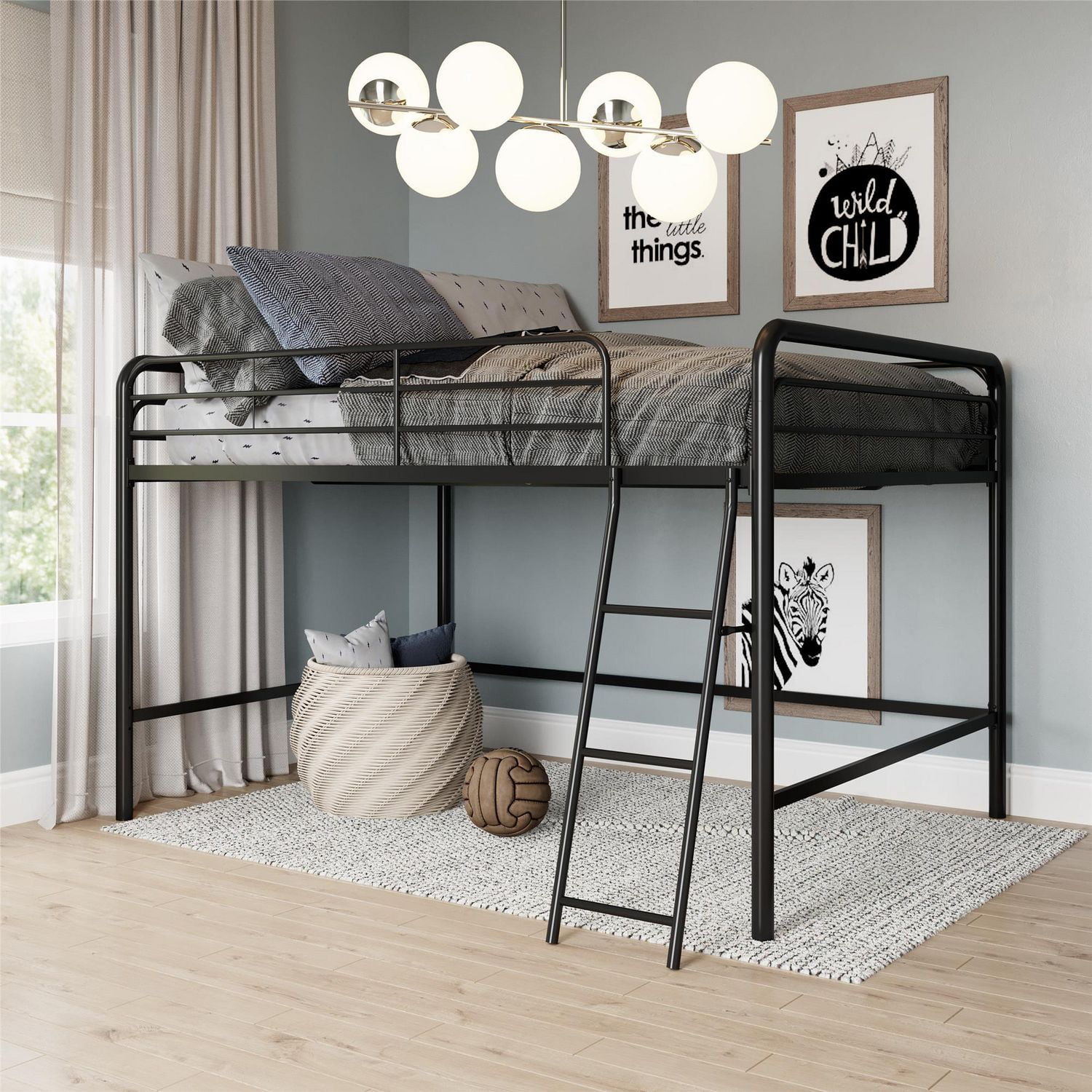 Dhp loft outlet bed curtain set