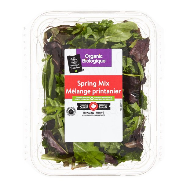 Your Fresh Market Organic Spring Mix, 142 g - Walmart.ca