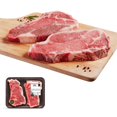 thumbnail image 1 of AAA Angus Beef Striploin Steak Value Pack, Bone in, Your Fresh Market, 1 of 1