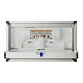 thumbnail image 1 of Foundations Surface Mount Stainless Framed Clad Baby Changing Station, 1 of 7