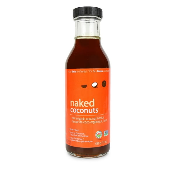 Naked Coconuts - Nectar de Coco biologique, Brut