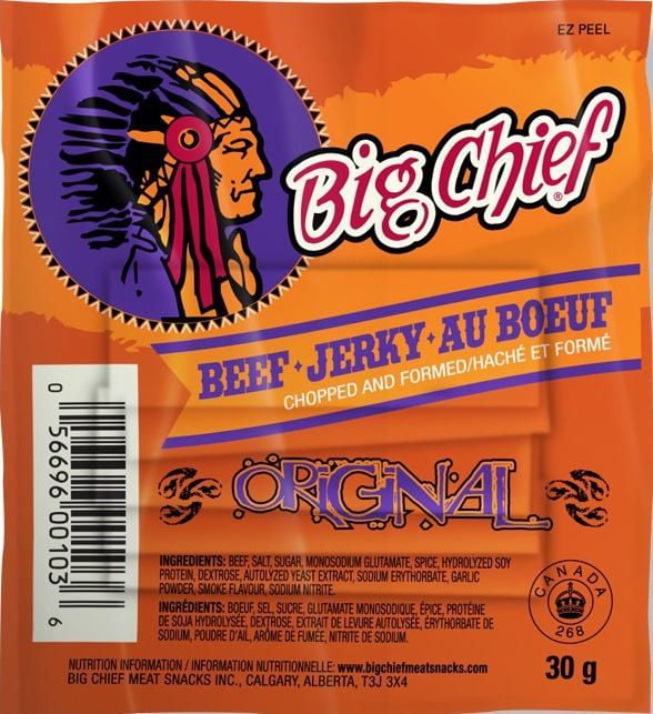 Big Chief Gluten Free Original Beef Jerky Walmart Canada