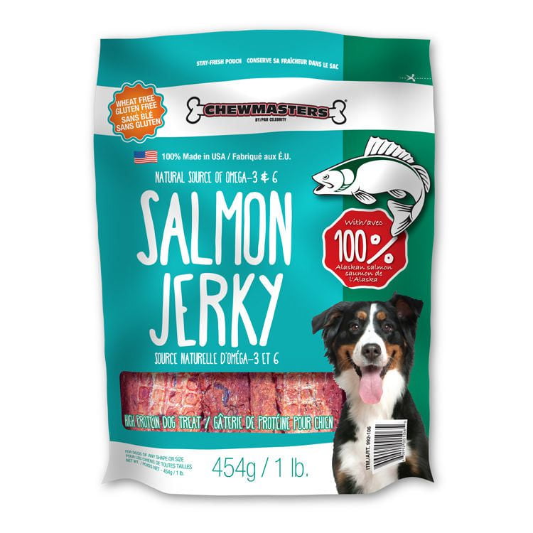 Chewmasters Salmon Jerky High Protein Dog Treats Walmart Canada