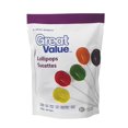 thumbnail image 1 of Great Value Lollipops Candy Bag, 120 g, 1 of 5