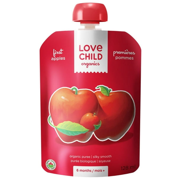 Collation Love Child Organics pommes Collation Love Child - pommes