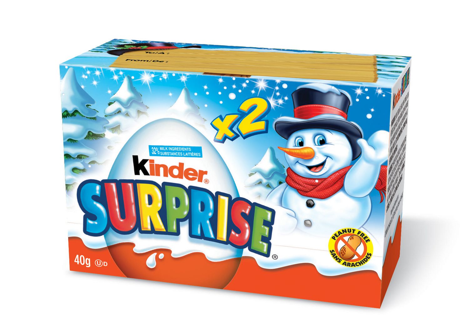 Kinder Surprise Chocolate Treat Christmas Box Walmart Canada