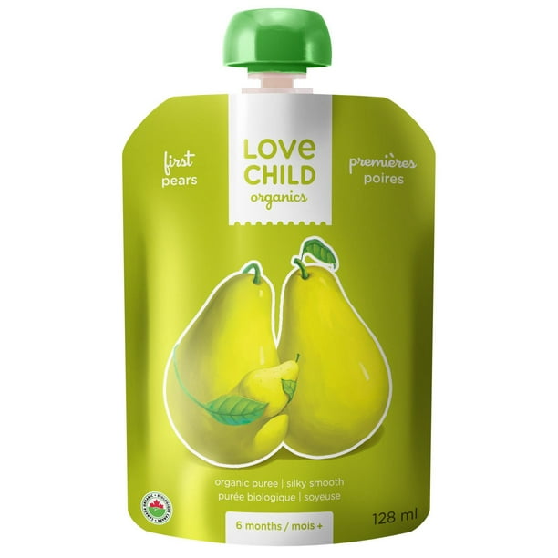 Love Child Organics Premieres Poires 128 ml