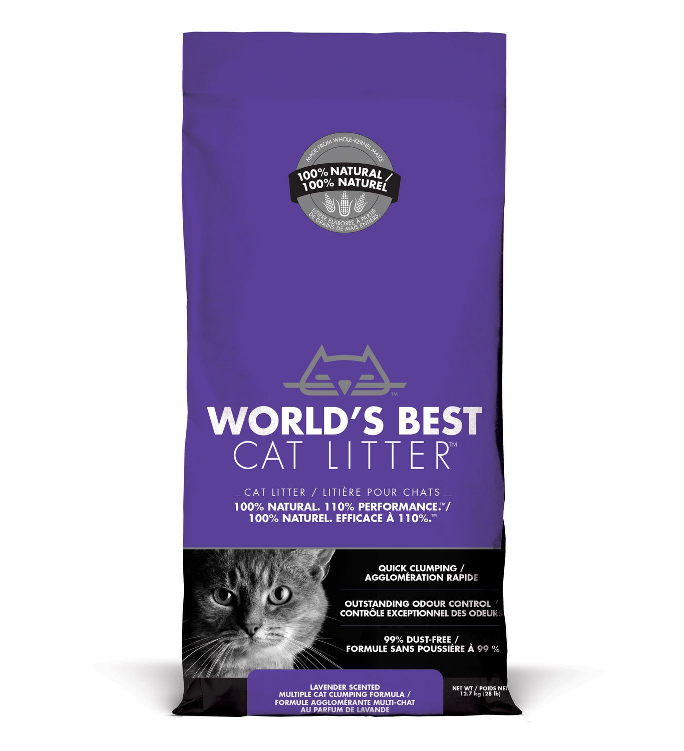 World's Best Cat Litter Scented Multiple CAT Clumping Formula 12.7 Kg