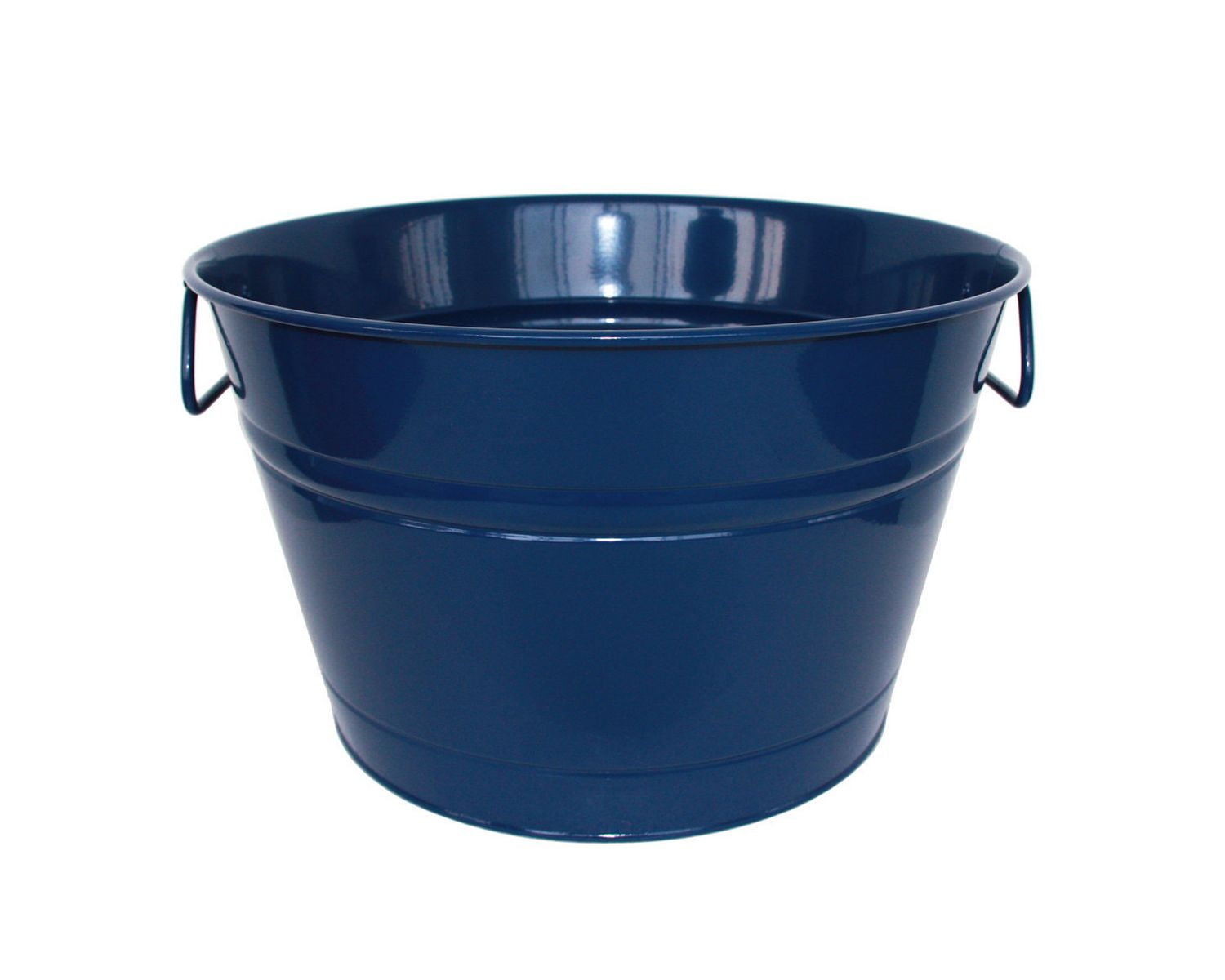 hometrends Antique Blue Galvanized Round Blue Bucket Walmart Canada