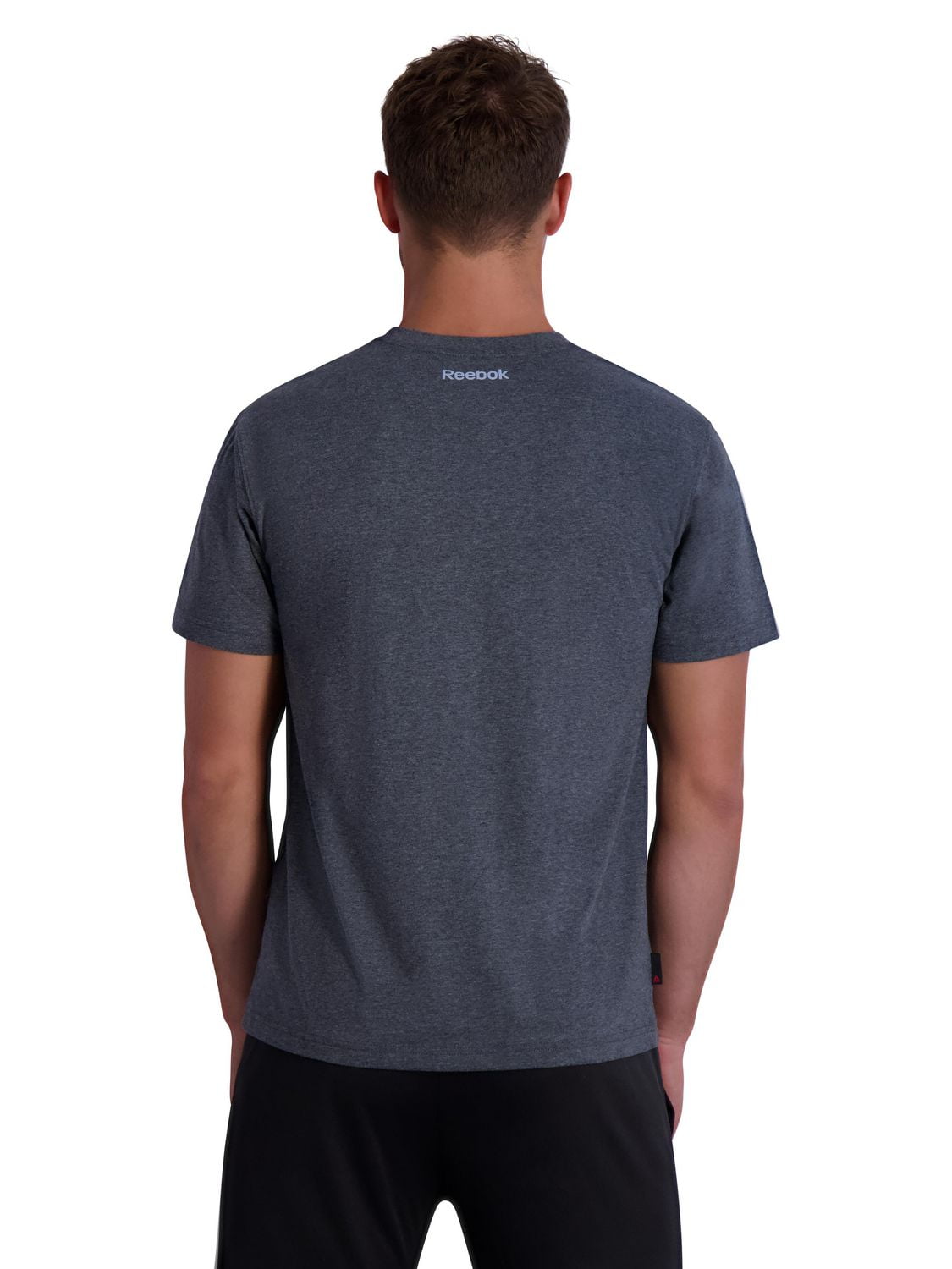 Reebok Men's Wordmark Graphic Short Sleeve Tee