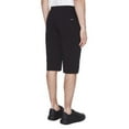 thumbnail image 2 of Dark Black Men's Pull on Cargo Capri Short - Black, 2 of 3