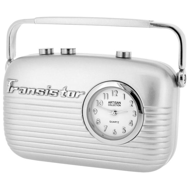 Horloge Miniature de Collection ‘Radio Antique’