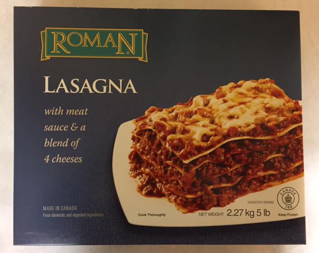 Roman Cheese Roman Lasagna with Meat Sauce And A Blend of Four Cheeses ...