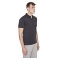 thumbnail image 2 of Dark Black Men's Short-Sleeve Polo, 2 of 6