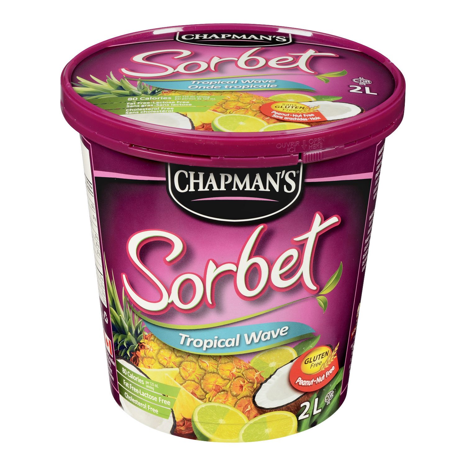Chapman's Ice Cream Chapman's Tropical Wave Sorbet Walmart Canada