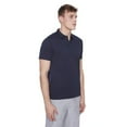 thumbnail image 2 of Dark Black Men's Short-Sleeve Polo, 2 of 6