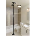 thumbnail image 1 of Stander Wonder Pole Slim, Tension Mounted Security Pole, Elderly Floor to Ceiling Grab Bar for Seniors, Bathroom Grab Bar Safety Rail, Supports 300 lbs, Black, 1 of 6