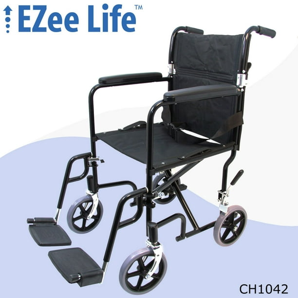 Fauteuil de transport Ezee Life avec siège 20 po de large