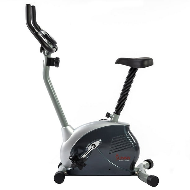 Vélo droit magnétique SF-B910 de Sunny Health & Fitness