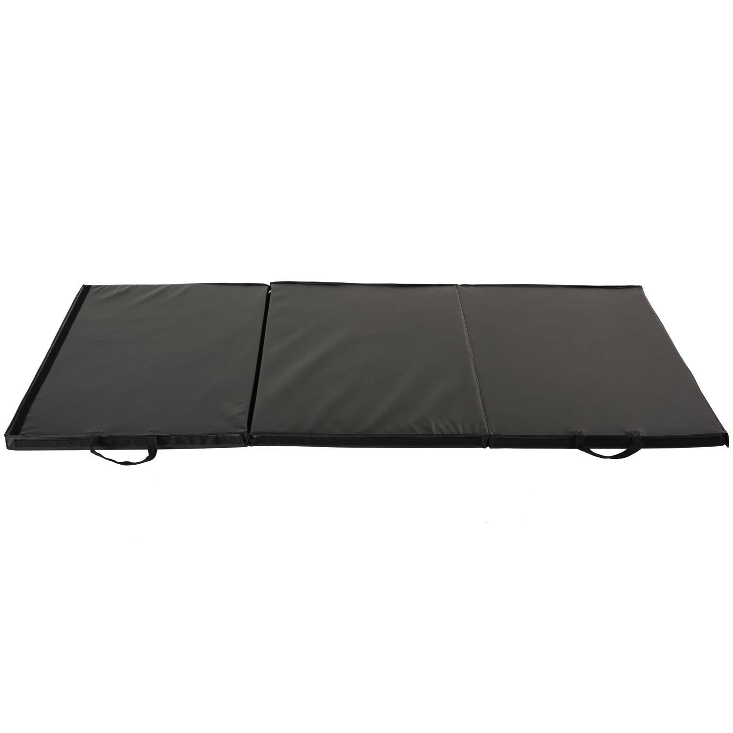 Econofitness Exercise Mat, Solid Black, 12-mm
