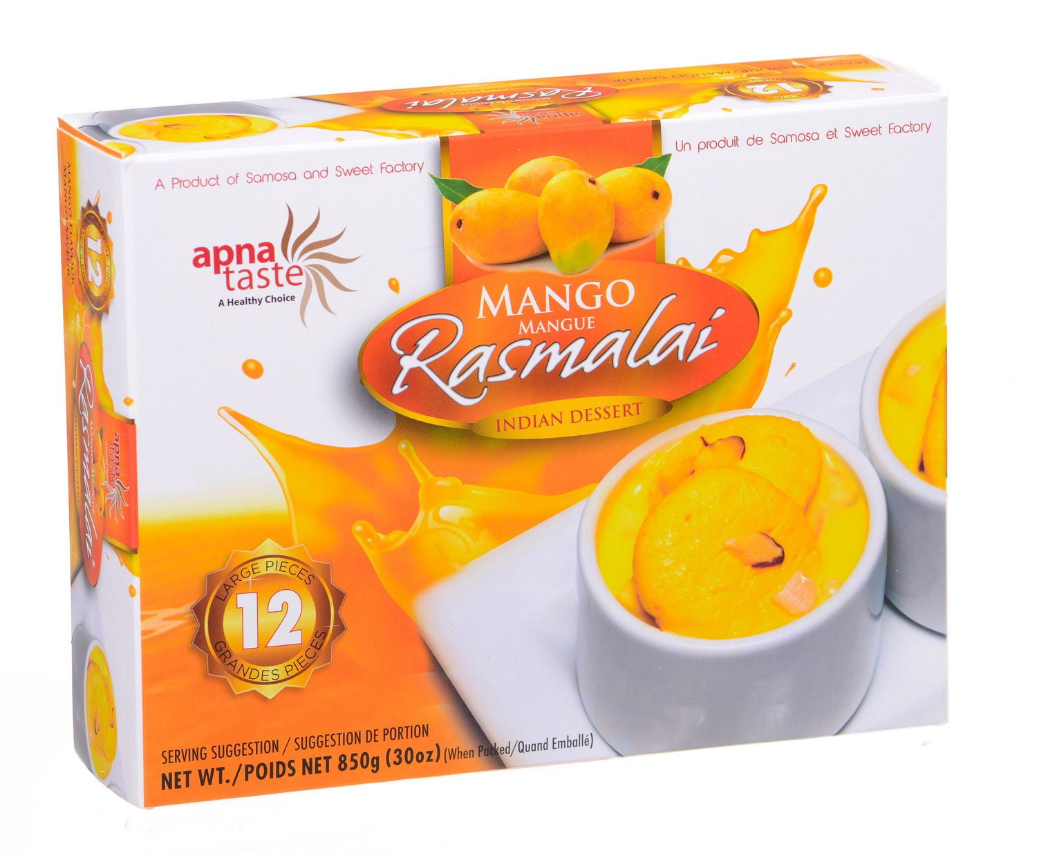 Apna Taste Mango Rasmalai Walmart Canada