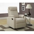 thumbnail image 1 of Monarch Specialties Fauteuil inclinable de bureau - sable, 1 of 1