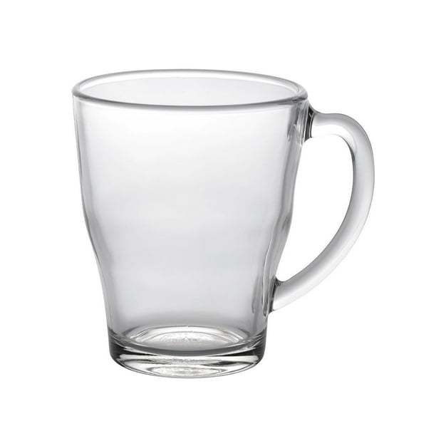 Duralex - Grande tasse Cosy en verre transparent  350 ml - Ensemble de 6