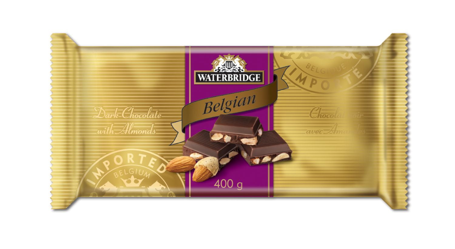 Waterbridge Dark Chocolate with Almonds bar Walmart Canada