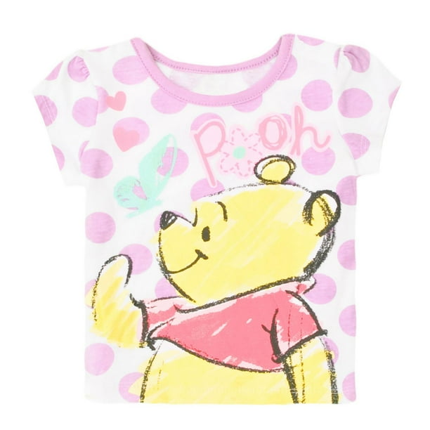 T-shirt Winnie l'Ourson pour bébé fille Disney