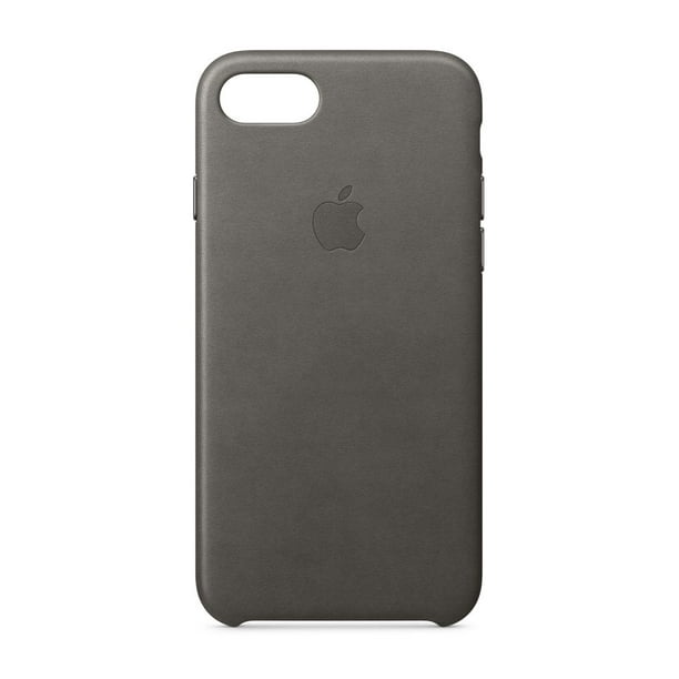 Étui en cuir d'Apple pour iPhone 7 en gris tempête