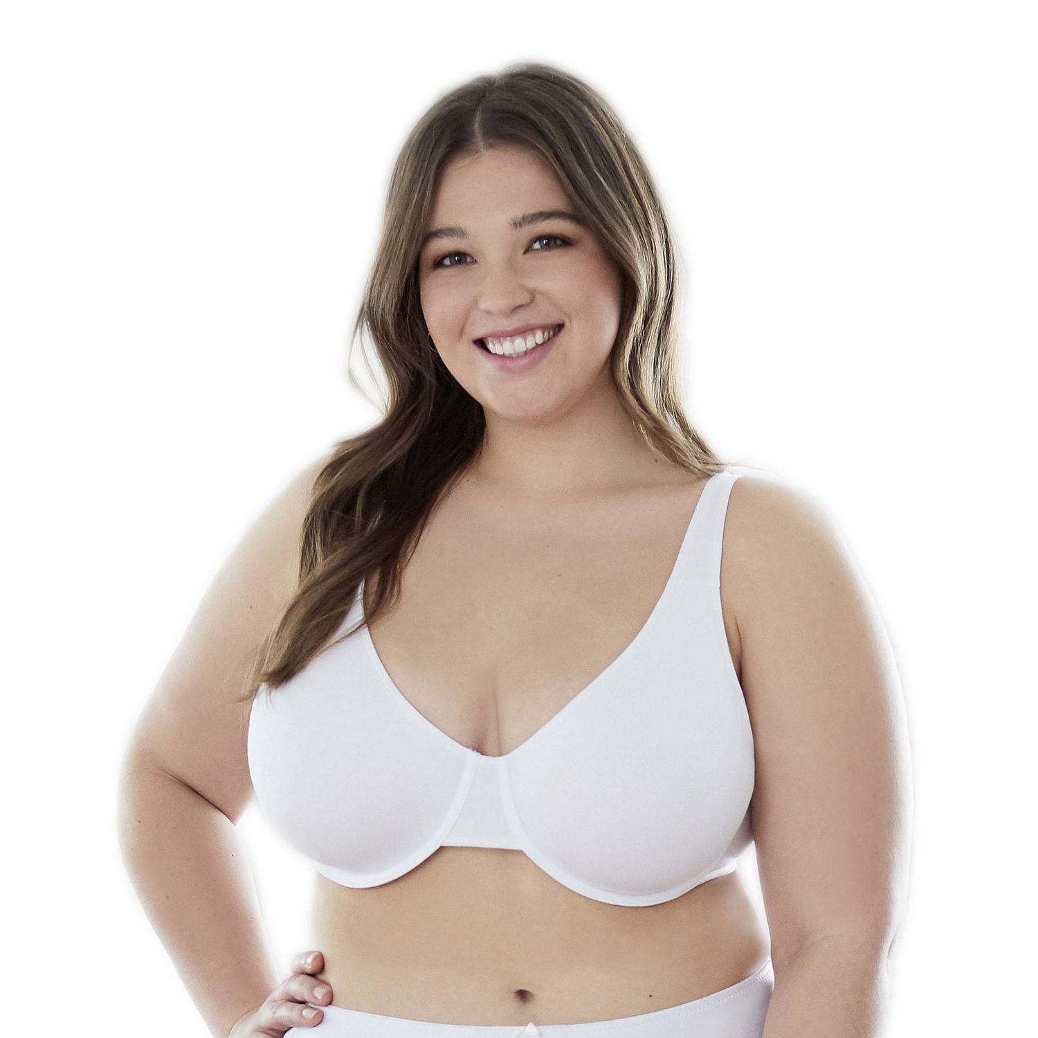 Bestform 9700100 Soutien-gorge t-shirt extensible en coton non doublé avec soutien à armatures