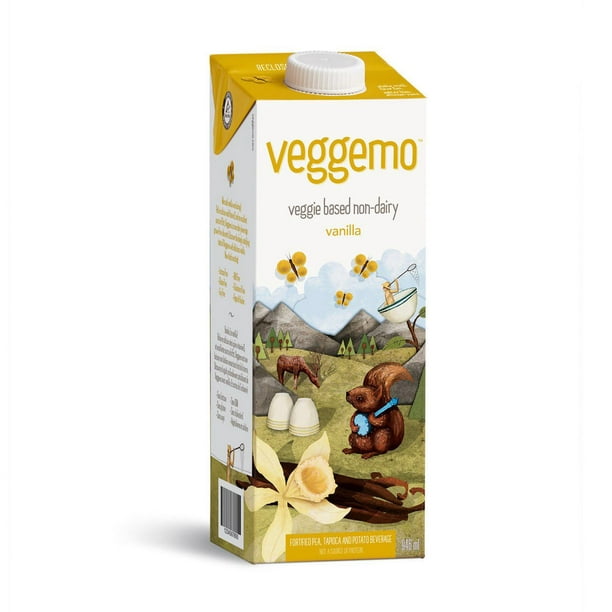 Boisson à base de légumes Vanille de Veggemo sans produit laitier