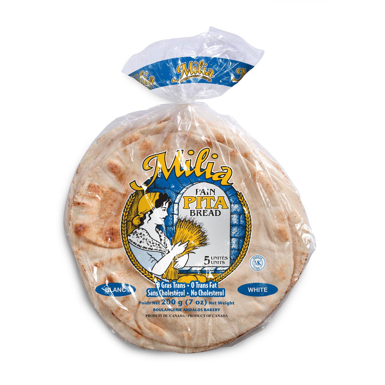 AND1 Milia White Pita Bread Walmart Canada
