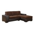 thumbnail image 1 of Monarch Specialties Chaise-longue - brune, 1 of 2