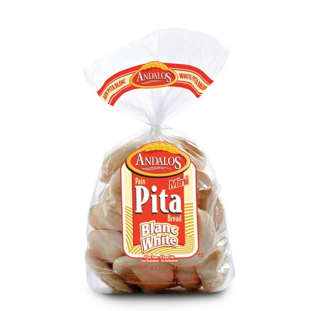 Andalos Mini White Pita Bread Walmart.ca