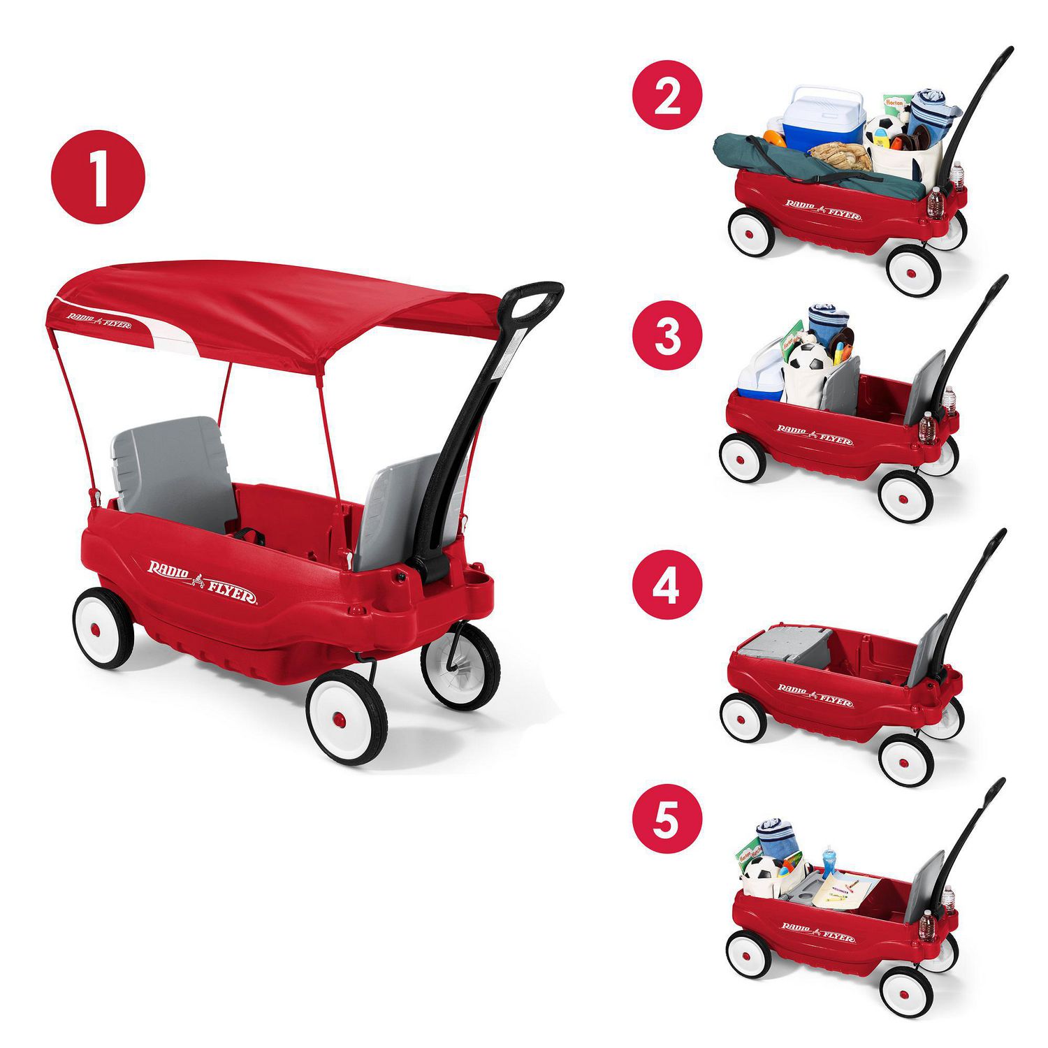 Radio Flyer Deluxe Family Wagon - Walmart.ca