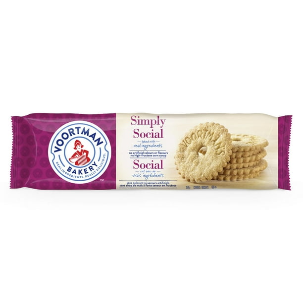 Biscuits Simply Social de Voortman Bakery 350 g
