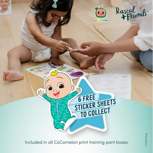 Cocomelon JJ Toddler Girls Training Pants Underwear Briefs 6 Pack