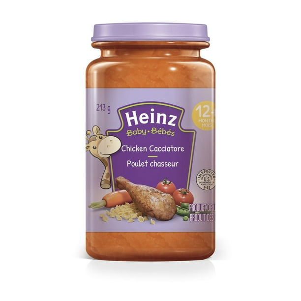 Poulet Chasseur pour Tout-Petits de Heinz