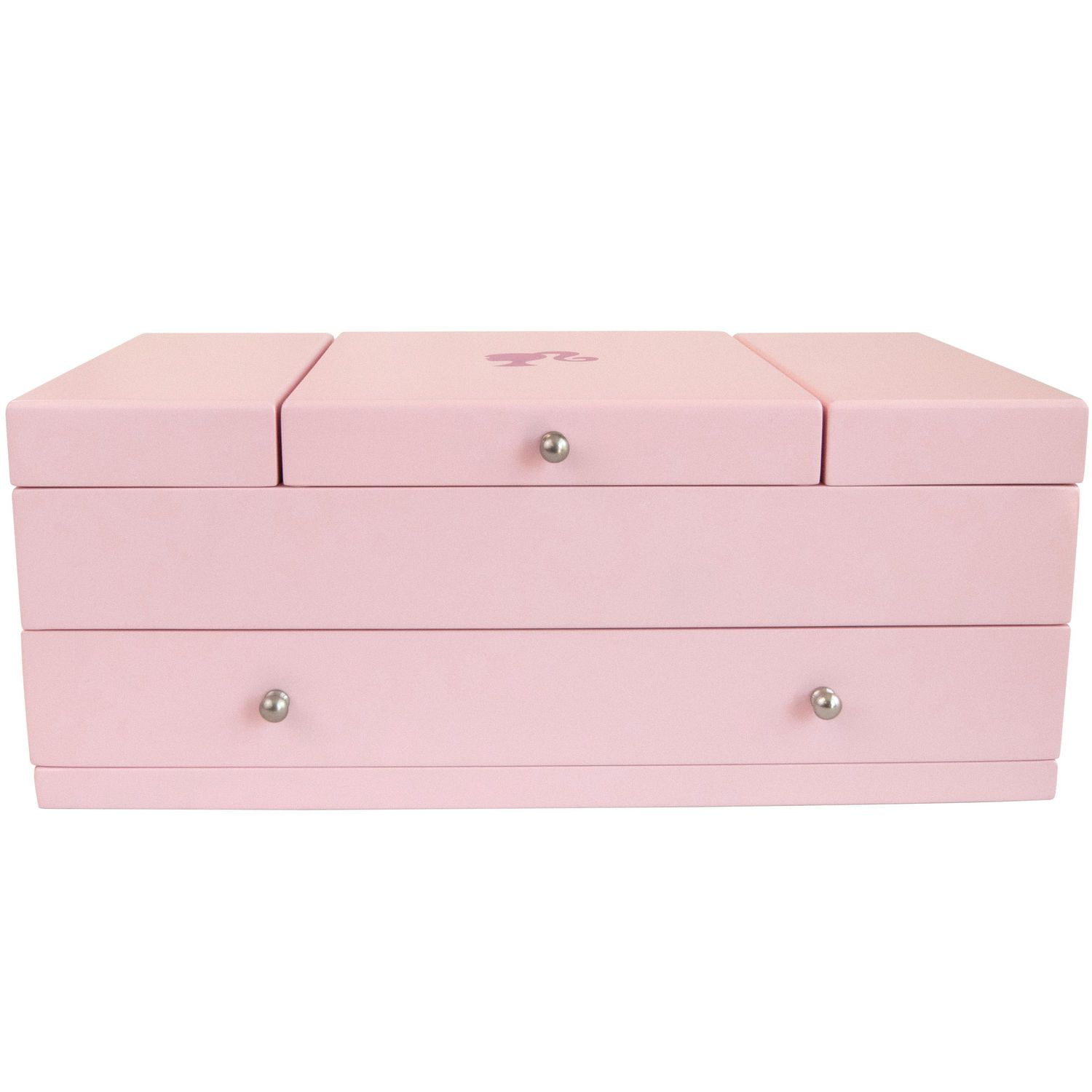 Mele and Co Barbie Baubles and Bling Wooden Jewelry Box