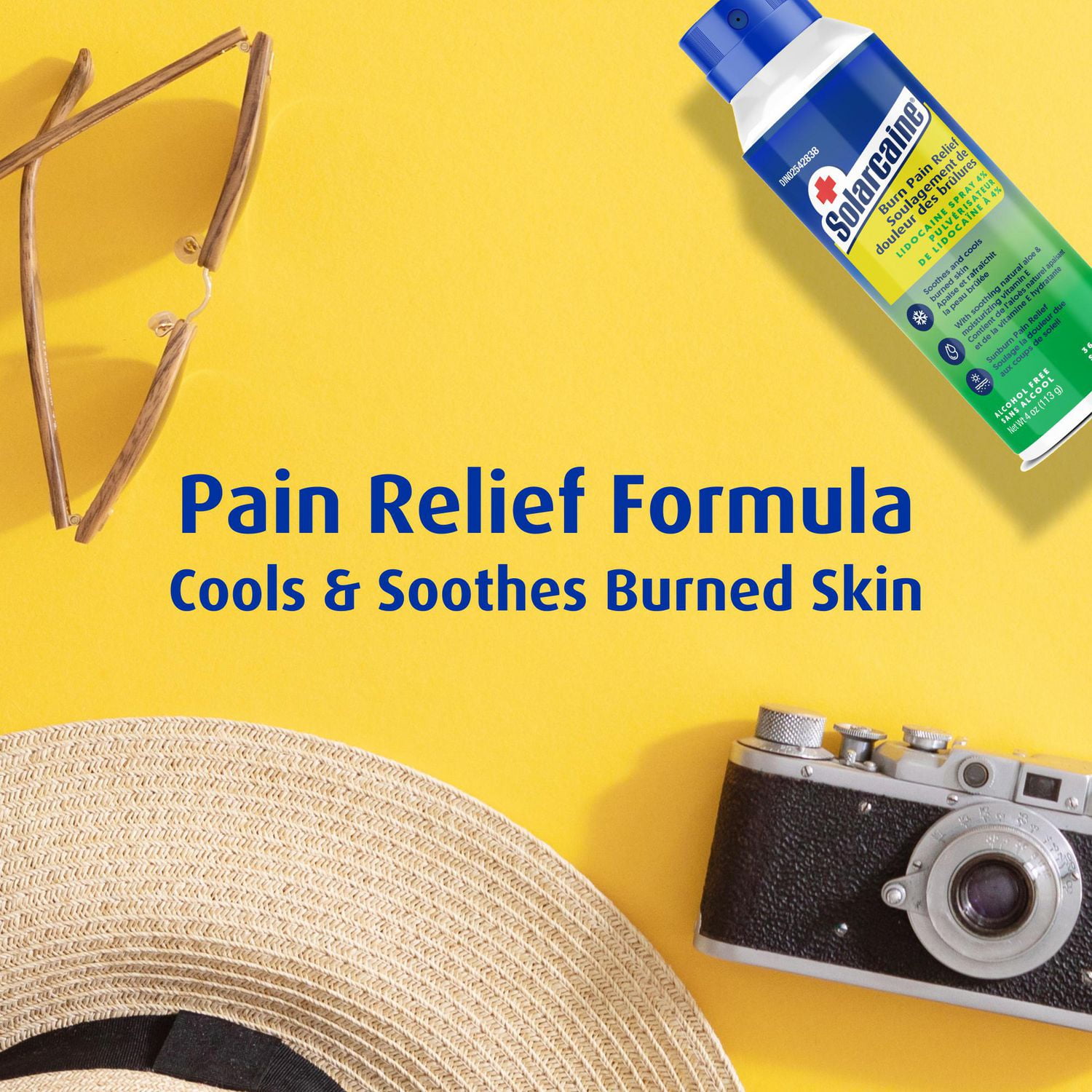 Solarcaine First Aid Lidocaine Spray, 113 g