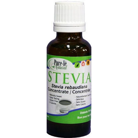 Liquide concentrée de Stevia Natural de Pure-lē