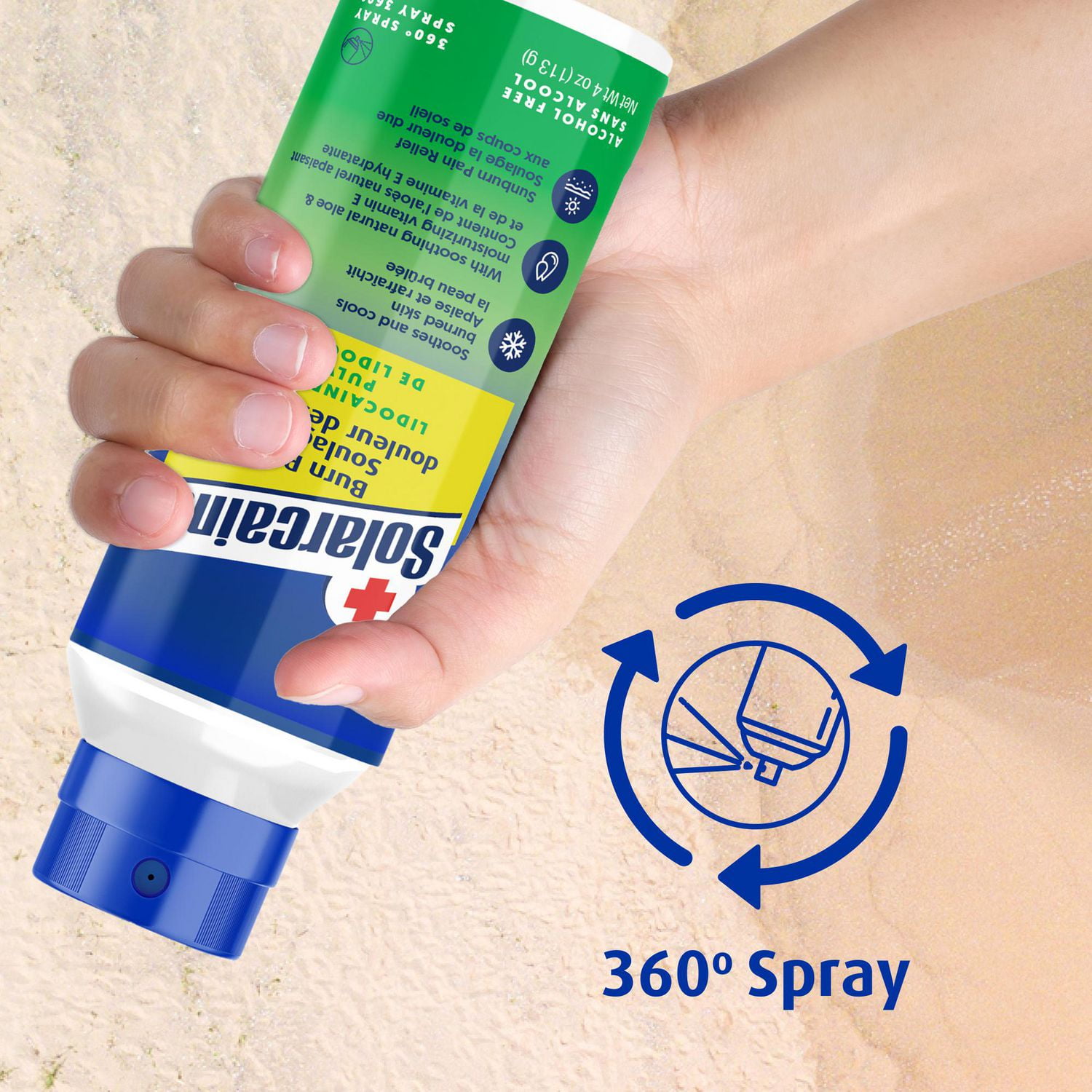 Solarcaine First Aid Lidocaine Spray, 113 g