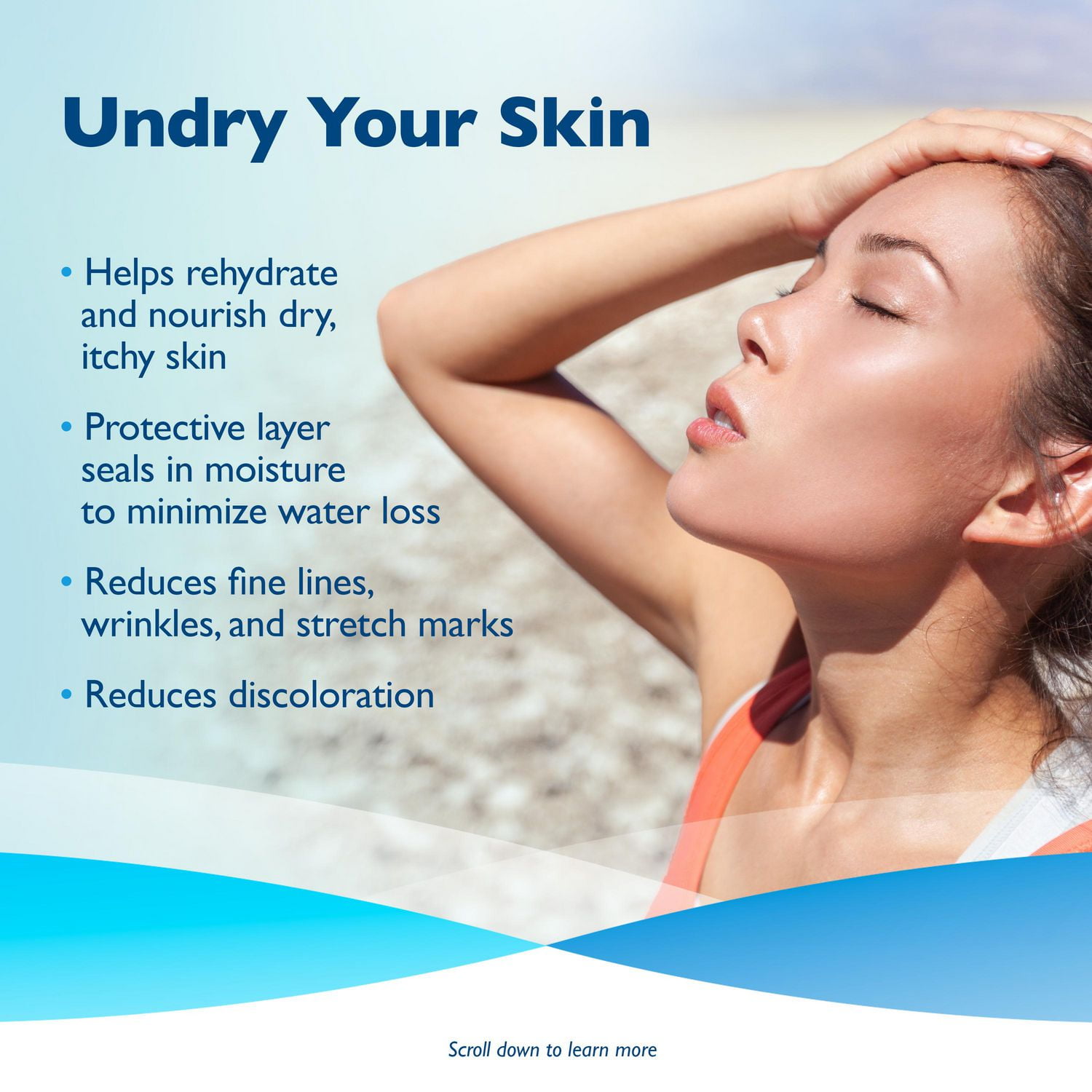 Glaxal Base Sensitive Skin Moisturizing Cream, Relieves Dry, Chapped and Rough Skin, 450g