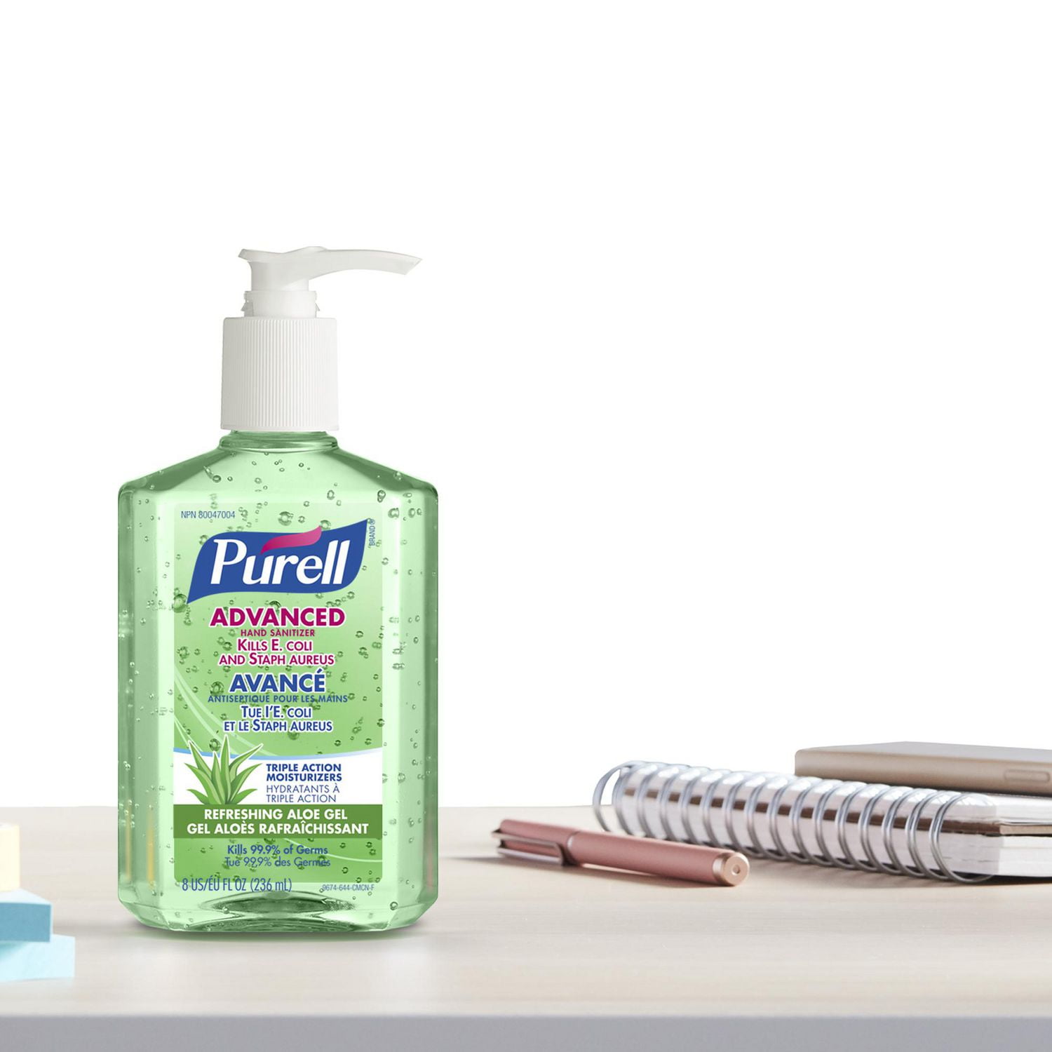 Purell® Advanced Gel Désinfectant pour les Mains - Gel à l'Aloe 236 mL Purell aloe - 236mL