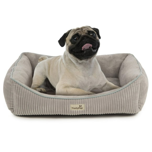 TrustyPup Lounge Around Pet Bed - Dog Bed - Cat bed, Medium, 27x21x7